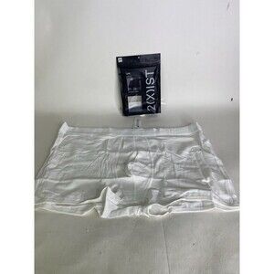 2xist Luxe Dream Low Rise Trunk Boxer Briefs White Mens Size XXL 2XL